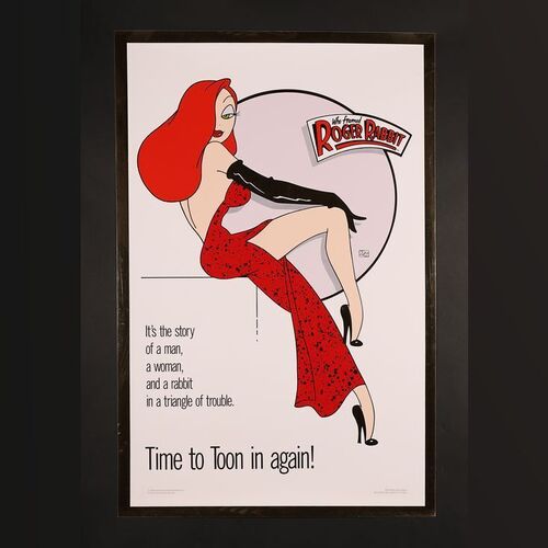 Lot #451 - WHO FRAMED ROGER RABBIT (1988) - Special Foil Edition US One-Sheet, 1988