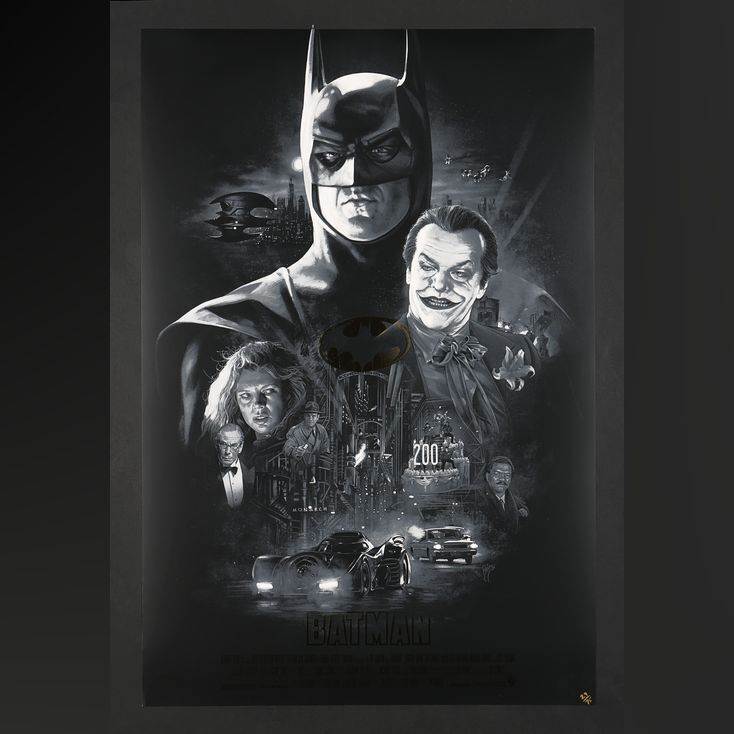 Lot #473 - BATMAN (1989) - Hand-Numbered Limited Edition Variant Print by  Ruiz Burgos, 2020