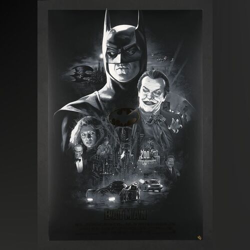 Lot #473 - BATMAN (1989) - Hand-Numbered Limited Edition Variant Print by Ruiz Burgos, 2020
