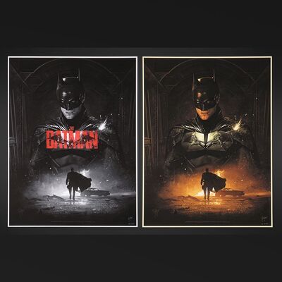 Lot #478 - BATMAN, THE (2022) - Signed and Hand-Numbered Limited Edition Artist Proof Prints (Regular and Variant) by Juan Carlos Ruiz Burgos, 2022