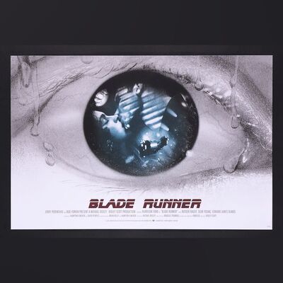 Lot #485 - BLADE RUNNER (1982) - Hand-Numbered Limited Edition Private Commission Print by Greg Ruth, 2017