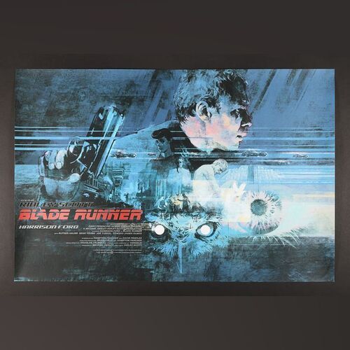 Lot #486 - BLADE RUNNER (1982) - Hand-Numbered Limited Edition Print by Hans Woody, 2022