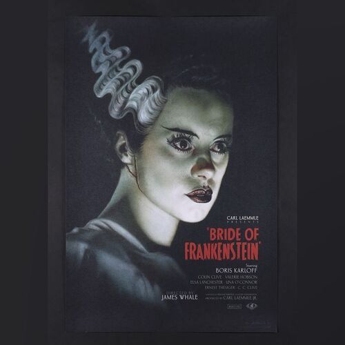 Lot #488 - BRIDE OF FRANKENSTEIN (1935) - Hand-Numbered Limited Edition Vice Press Print by Greg Staples, 2021