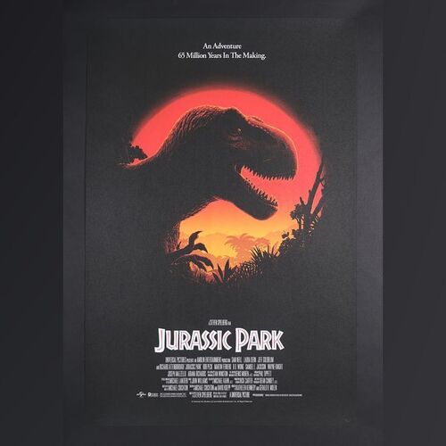 Lot #537 - JURASSIC PARK (1993) - Hand-Numbered Limited Edition Print by Florey, 2022