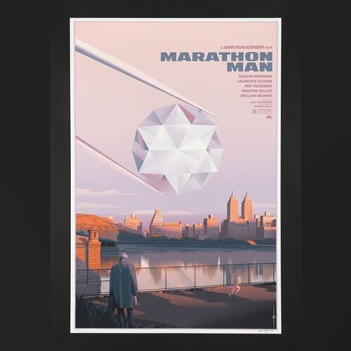Lot #546 - MARATHON MAN (1976) - Signed and Hand-Numbered Limited Edition Regular Print by Laurent Durieux, 2022
