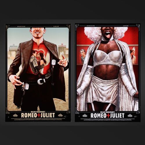 Lot #557 - ROMEO + JULIET (1996) - Two Signed and Hand-Numbered Artist Proof Prints by Neil Davies, 2022