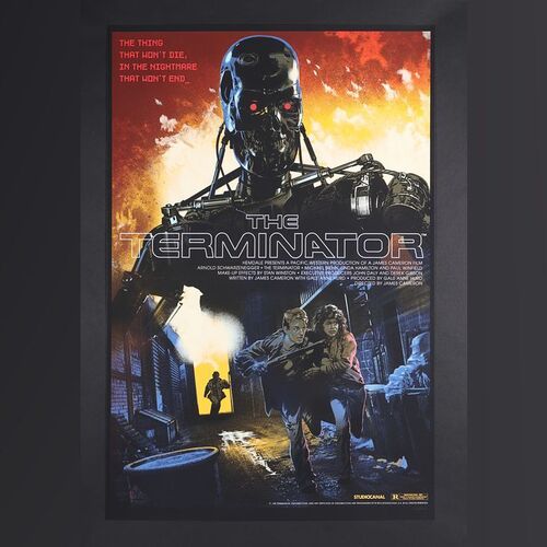 Lot #569 - THE TERMINATOR (1984) - Hand-Numbered Limited Edition Print by Stan & Vince, 2016