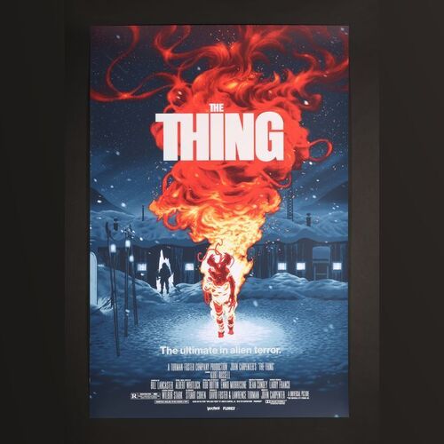 Lot #571 - THE THING (1982) - Hand-Numbered Bottleneck Gallery and Vice Press Limited Edition Artist Proof Print by Florey, 2021