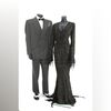 THE ADDAMS FAMILY (1991); ADDAM'S FAMILY VALUES (1993) - Morticia Addams' (Anjelica Huston) and Gomez Addams' (Raul Julia) and Signature Costumes