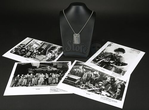 ALIENS (1986) - Private Hudson's (Bill Paxton) Dog Tags