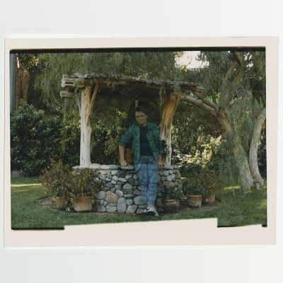 BACK TO THE FUTURE (1985) - Over-sized Fading Insert Photograph - Marty Disappearing
