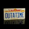 BACK TO THE FUTURE (1985) - "OUTATIME" DeLorean Licence Plate