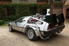BACK TO THE FUTURE TRILOGY (1985-1990) - Universal Studios Florida Promotional Full-Size Practical Replica Time-Travelling Delorean Car