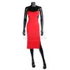 BATTLESTAR GALACTICA (TV MINISERIES 2003) - Number Six's (Tricia Helfer) Red Dress