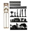 BLADE RUNNER (1982) - Los Angeles Skyline Miniature Components