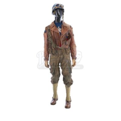 CAPTAIN AMERICA: THE FIRST AVENGER (2011) - Captain America's (Chris Evans) Distressed Army Rescue Costume