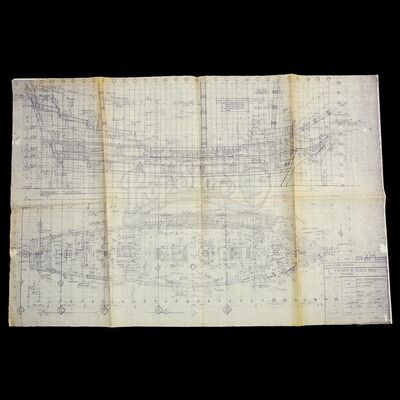 THE GOONIES (1985) - One-Eyed Willy's Ship Blueprint