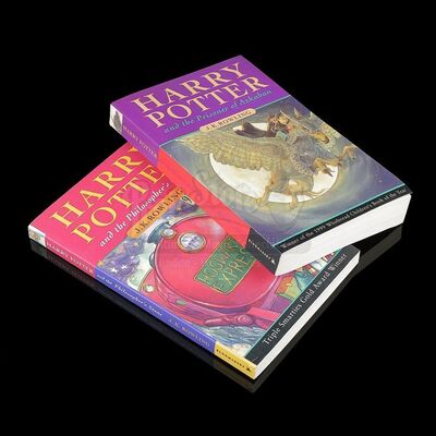 HARRY POTTER AND THE PHILOSOPHER'S STONE (2001) - J.K. Rowling and Cast Autographed Books