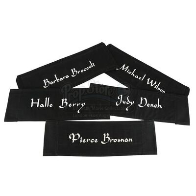 JAMES BOND: DIE ANOTHER DAY (2002) - Main Cast and Crew Chairbacks