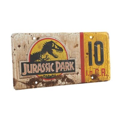 JURASSIC PARK (1993) - Robert Muldoon's (Bob Peck) Hero Jeep Wrangler Licence Plate