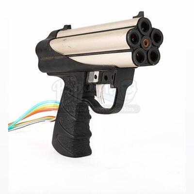 LARA CROFT TOMB RAIDER: THE CRADLE OF LIFE (2003) - Lara Croft's (Angelina Jolie) SFX Underwater P11 Gun