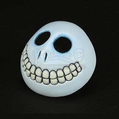 THE NIGHTMARE BEFORE CHRISTMAS (1993) - Barrel's Stop-Motion Mask Puppet Face