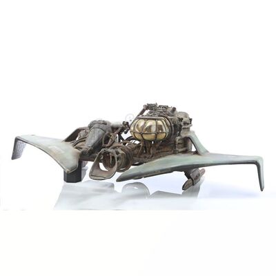 SPACEHUNTER: ADVENTURES IN THE FORBIDDEN ZONE (1983) - U.S.S. Hannibal Spaceship Model Miniature