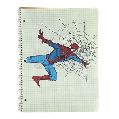 SPIDER-MAN (2002) - Peter Parker's (Tobey Maguire) Hand-Drawn Spider-Man Costume Notebook