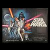 STAR WARS: A NEW HOPE (1977) - UK Pre-Oscar&Acirc;&reg; Quad Poster