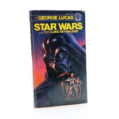 STAR WARS: A NEW HOPE (1977) - George Lucas Autographed First Edition Novel