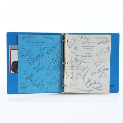 STAR WARS: A NEW HOPE (1977) - Autographed Fourth-Draft Script