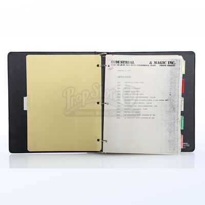 STAR WARS: A NEW HOPE (1977) - Production Binder with Reports and Storyboards