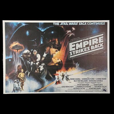 STAR WARS: THE EMPIRE STRIKES BACK (1980) - UK Style A Quad