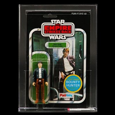 STAR WARS: THE EMPIRE STRIKES BACK (1980) - AFA Graded Han Solo Palitoy Action Figure