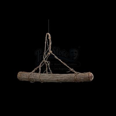 STAR WARS: RETURN OF THE JEDI (1983) - Model Miniature Ewok Log Used for AT-ST Smashing