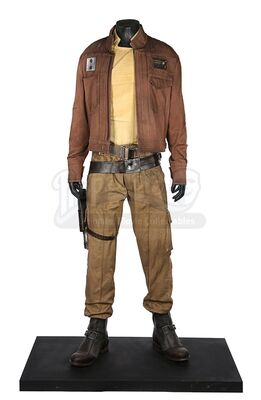 STAR WARS: ROGUE ONE: A STAR WARS STORY (2016) - Captain Cassian Andor (Diego Luna) Exhibition Costume Display
