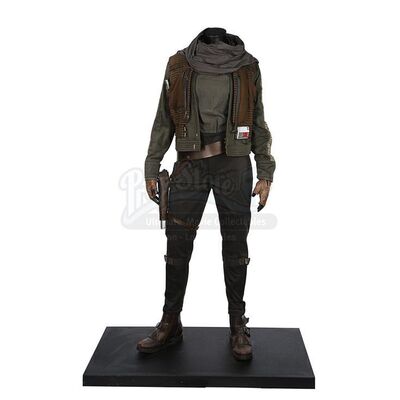 STAR WARS: ROGUE ONE: A STAR WARS STORY (2016) - Jyn Erso (Felicity Jones) Exhibition Costume Display
