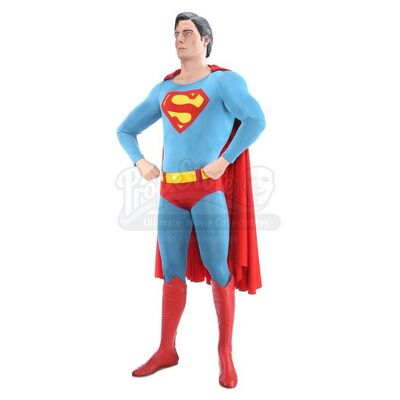SUPERMAN (1978); SUPERMAN II (1980) - Superman (Christopher Reeve) Costume Display