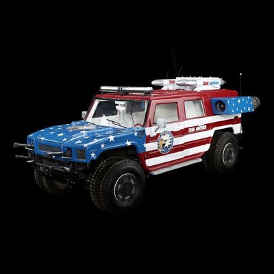 TEAM AMERICA: WORLD POLICE (2004) - Team America Hummer H2 Model Miniature