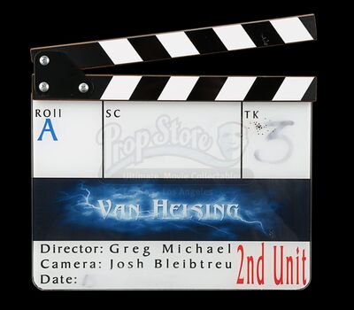 VAN HELSING (2004) - 2nd Unit Clapperboard