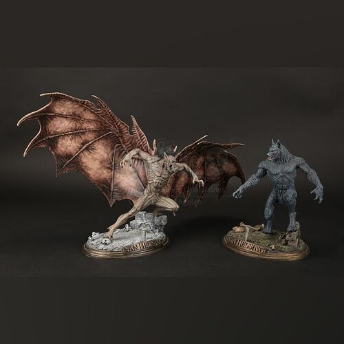 VAN HELSING (2004) - Dracula and Van Helsing Gentle Giant Studios Reference Maquettes