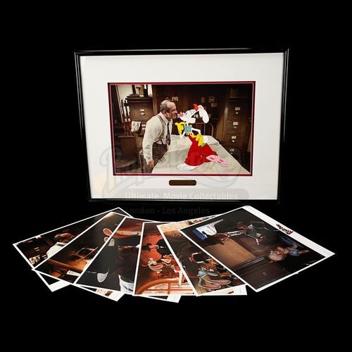 WHO FRAMED ROGER RABBIT (1988) - Hand-Painted Roger Rabbit Animation Cel