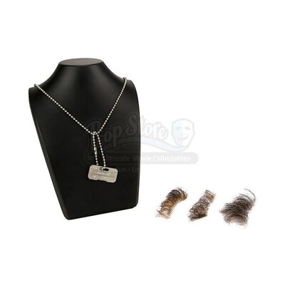 X-MEN (2000) - Wolverine's (Hugh Jackman) Dog Tag and Sideburns