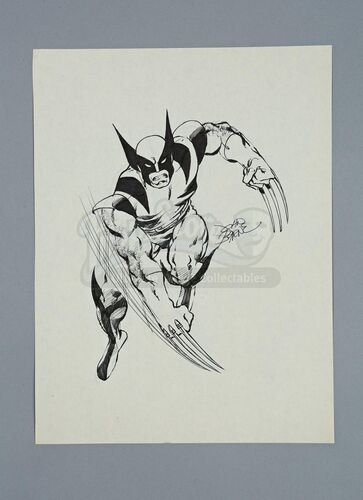 X-MEN (CIRCA LATE 1970'S TO 1980) - John Byrne Hand-Drawn Wolverine Artwork Commission