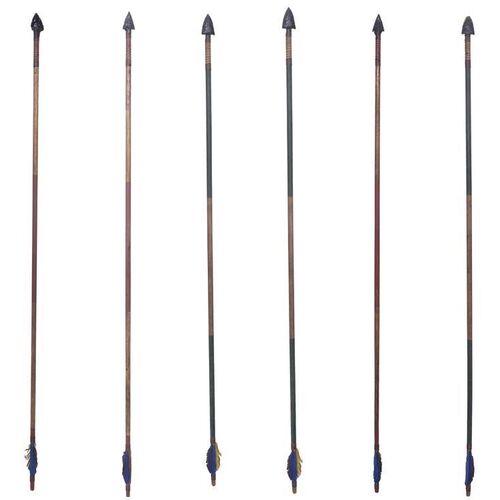 Lot # 43: APOCALYPTO (2006) - Set of Six Spears