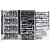 Lot # 113: BLADE RUNNER (1982) - Pair of Los Angeles Cityscape Etching Masters with Hand-Drawn Design Board