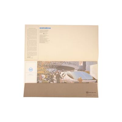 Lot # 116: N/A - Portfolio of Printed Syd Mead United States Steel (USS) Artworks