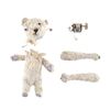 Lot # 119: BOXTROLLS, THE (2014) - Destroyed Music Box Teddy Bear