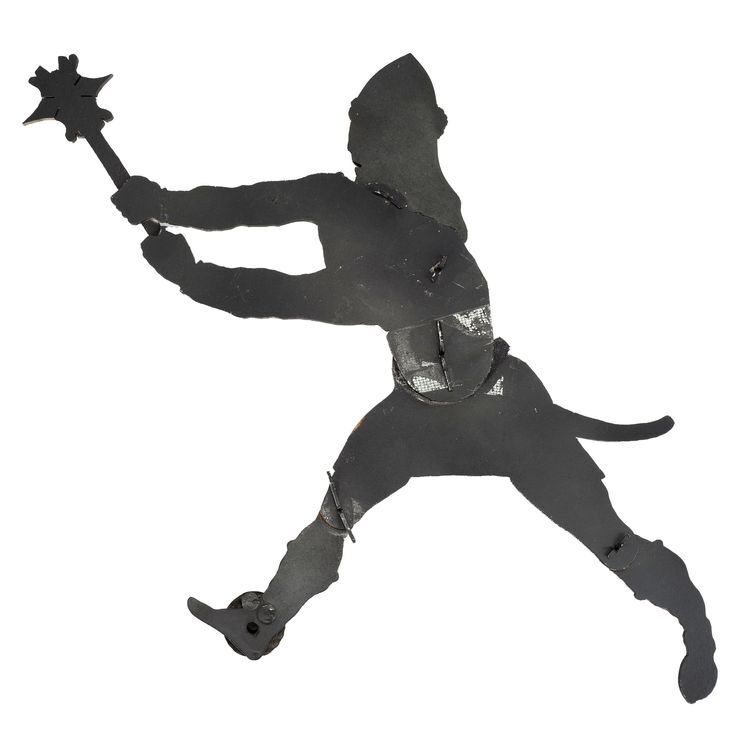 Lot 123 BRAM STOKER'S DRACULA (1992) MaceWielding Soldier Shadow Puppet