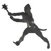 Lot # 123: BRAM STOKER'S DRACULA (1992) - Mace-Wielding Soldier Shadow Puppet